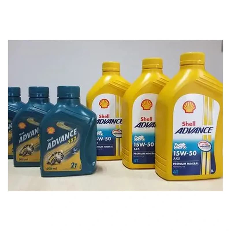 SHELL ADVANCE AX5 & SX2