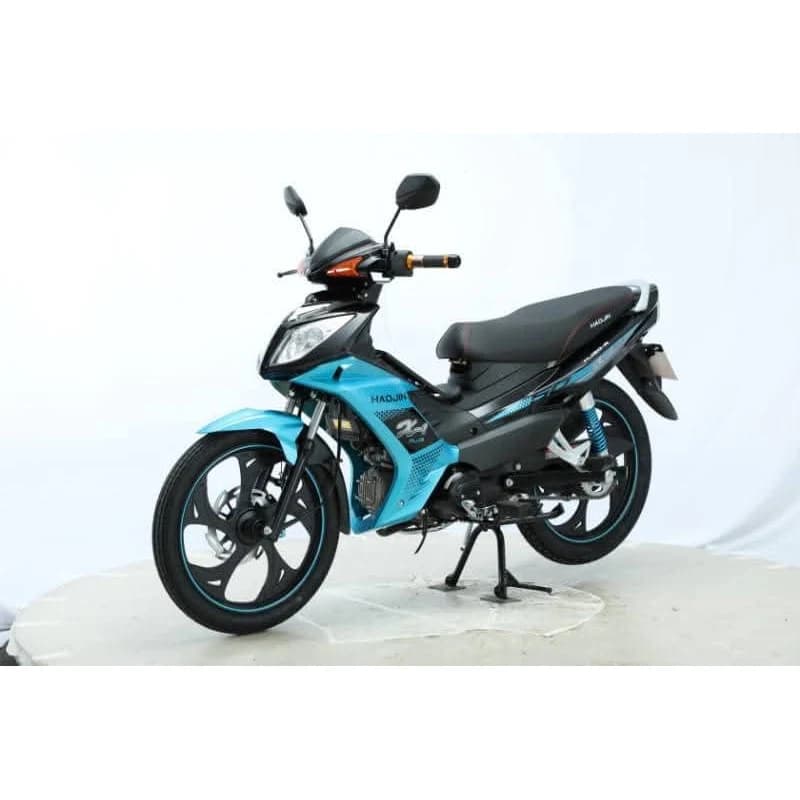 Moto Citadine Haojin X-1 Plus 110cc Bleu Turquoise