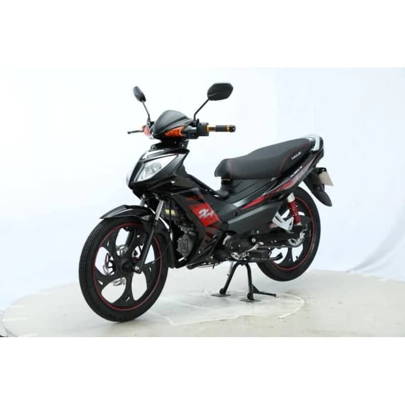 Moto Citadine Haojin X-1 Plus 110cc Noir & Rouge