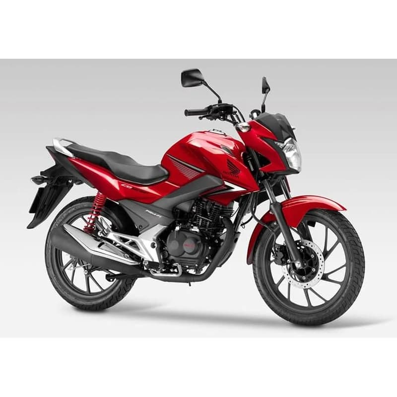 Moto Routière Honda CB125F Rouge Brillante