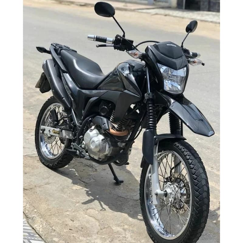 Moto Trail Tout-Terrain Honda NXR 160 Bros Noire