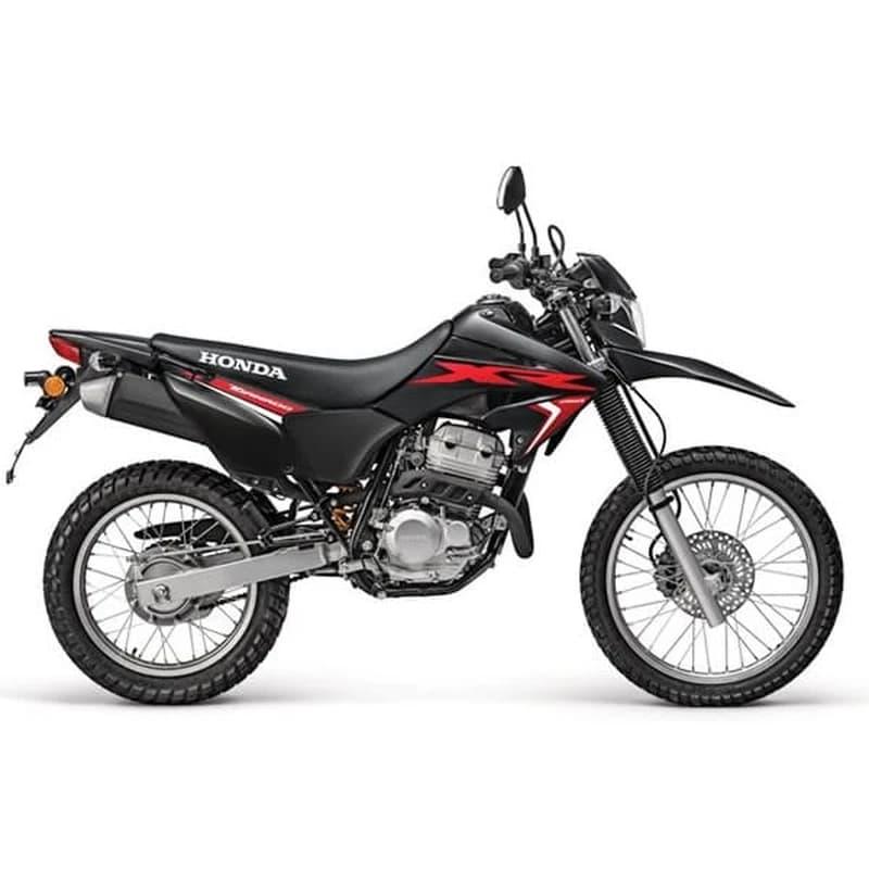 Moto Trail Enduro Honda XR 150L Noir & Rouge