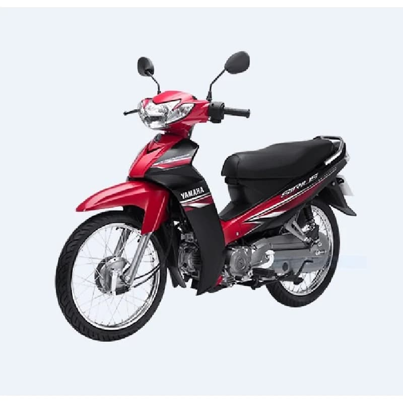 Moto Citadine Yamaha Sirius 110 Rouge & Noir