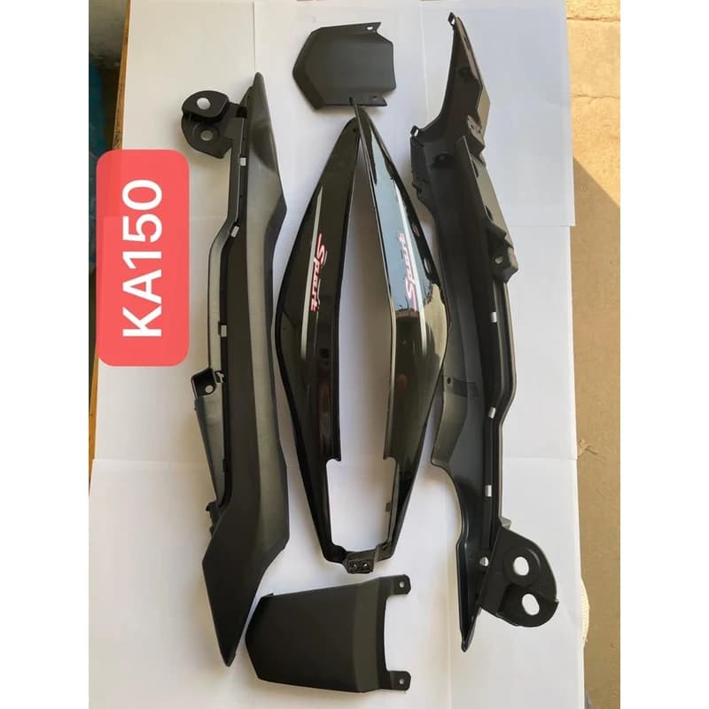 Carénages Latéraux Origine Haojue KA 150 Noirs