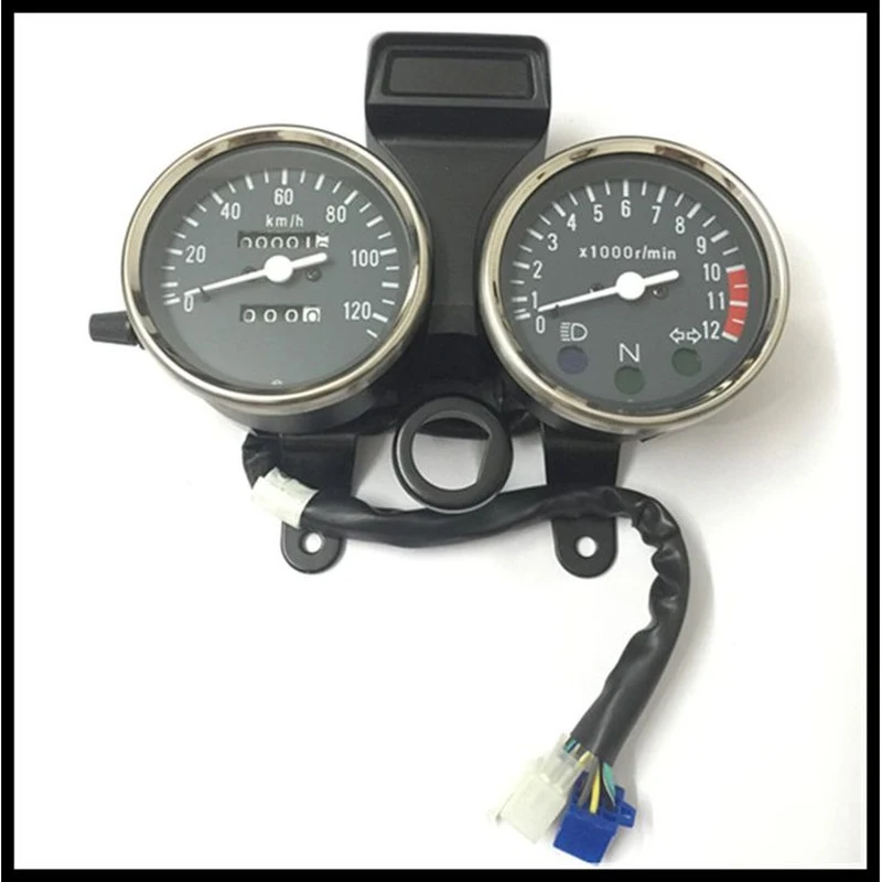 Bloc Compteur et Compte-Tours Analogique 120 km/h