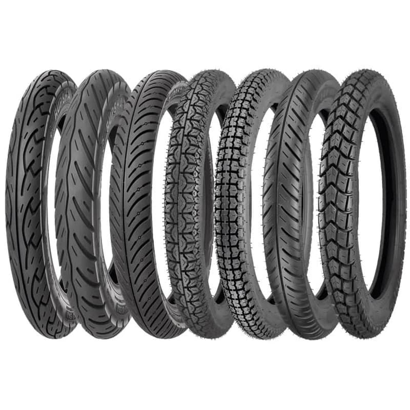Pneus Moto Mixtes Tout-Terrain Pavés Renforcés