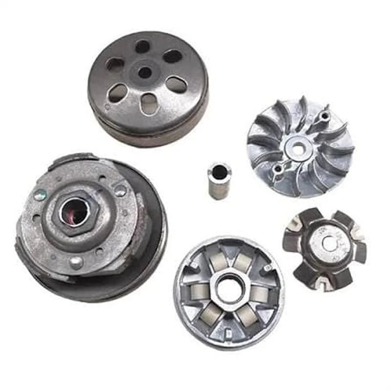 Kit Variateur et Embrayage Complet Scooter (Galets, Cloche)